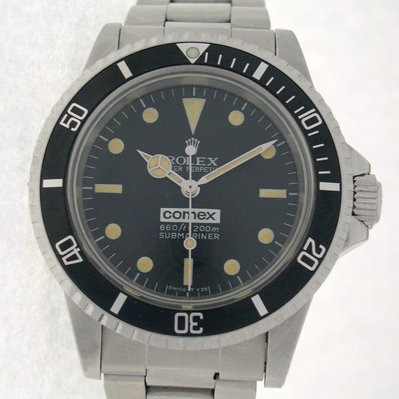 Rolex Submariner 5513 développée pour la société COMEX.