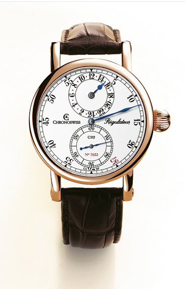 LA FORMULE DU SUCCES : 25 ANS DE CHRONOSWISS PLUS  20 ANS DE REGULATEUR = REGULATEUR 24 LA FORMULE DU SUCCES : 25 ANS DE CHRONOSWISS PLUS  20 ANS DE REGULATEUR = REGULATEUR 24