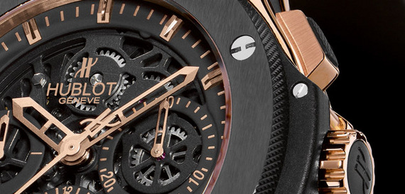 HUBLOT BIG BANG « AERO BANG » OR CERAMIQUE