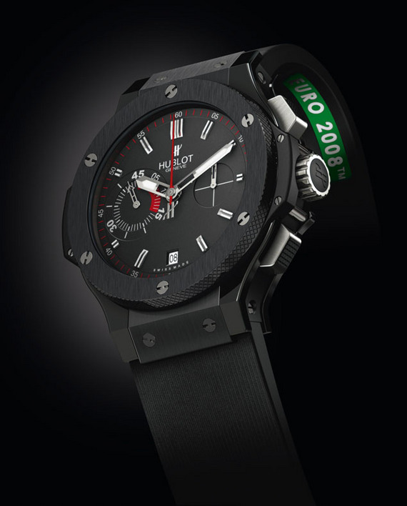 HUBLOT EURO 2008 BIG BANG BLACK CERAMIC