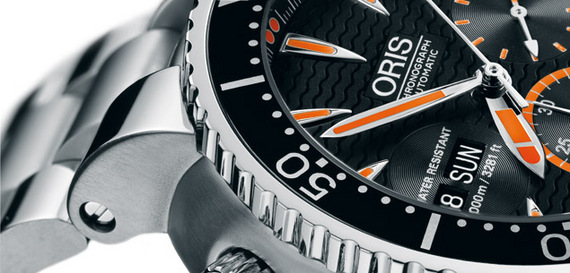 NOUVELLE ORIS DIVER CHRONOGRAPHE CARLOS COSTE LIMITED EDITION