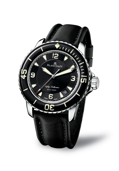 BLANCPAIN LANCE UNE NOUVELLE COLLECTION FIFTY FATHOMS