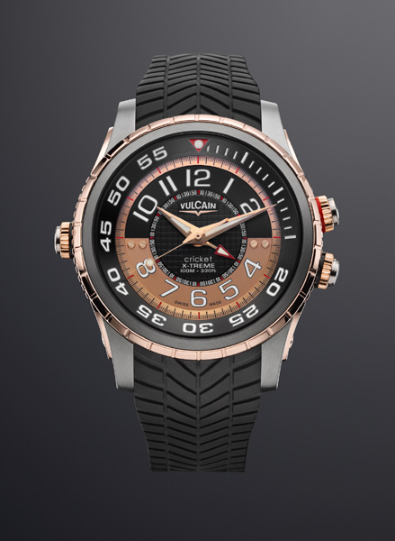 LA MONTRE VULCAIN CRICKET DIVER X-TREME LE CHANT DES ABYSSES LA MONTRE VULCAIN CRICKET DIVER X-TREME LE CHANT DES ABYSSES