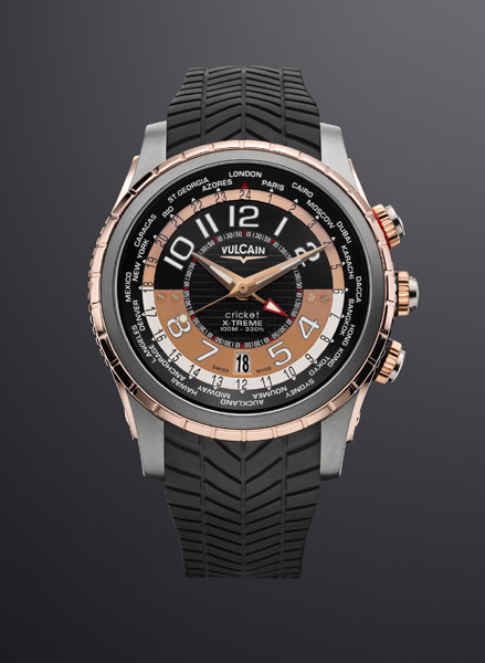 VULCAIN CRICKET GMT X-TREME LA VOIX DU SPORT VULCAIN CRICKET GMT X-TREME LA VOIX DU SPORT