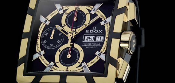 EDOX CLASSE-ROYALE CHRONOGRAPHE AUTOMATIQUE