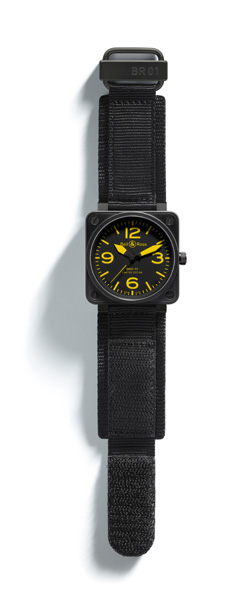 BELL & ROSS INSTRUMENT BR 01 YELLOW BELL & ROSS INSTRUMENT BR 01 YELLOW