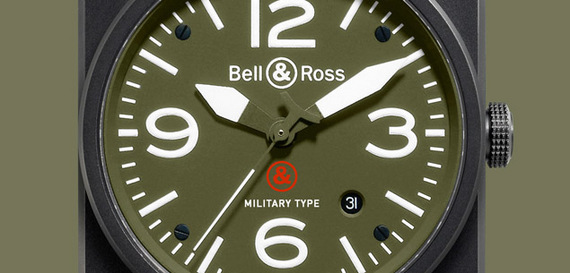BELL & ROSS INSTRUMENT BR 03-92 Military BELL & ROSS INSTRUMENT BR 03-92 Military