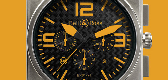 BELL & ROSS INSTRUMENT BR 01 TITANIUM ORANGE