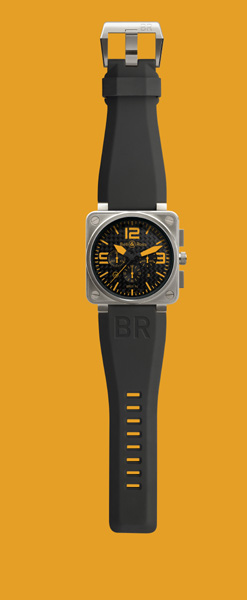 BELL & ROSS INSTRUMENT BR 01 TITANIUM ORANGE