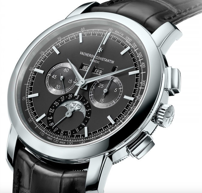 Un sans faute pour la Traditionnelle chronographe Quantième Perpétuel de Vacheron Constantin :