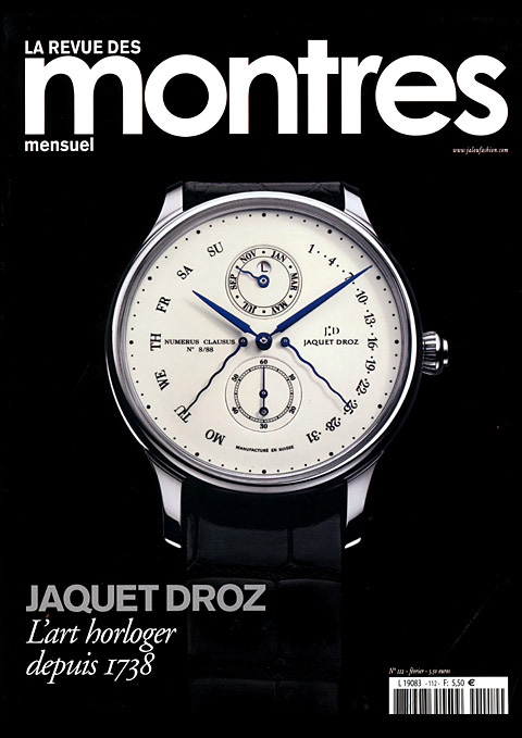 Presse - Fabrice Guéroux - Montres et contrefaçons