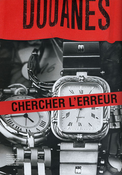 Presse - Fabrice Guéroux - Montres et contrefaçons Presse - Fabrice Guéroux - Montres et contrefaçons