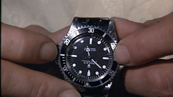 Vivre et Laisser Mourir - Montre Rolex Submariner 5513 de Roger Moore