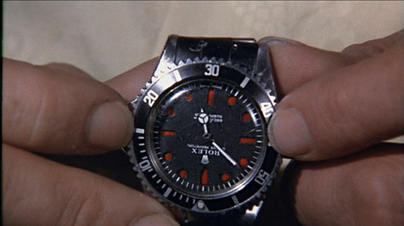 Vivre et Laisser Mourir - Montre Rolex Submariner 5513 de Roger Moore