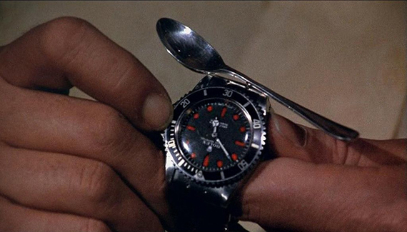 Vivre et Laisser Mourir - Montre Rolex Submariner 5513 de Roger Moore