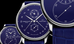 LA LIGNE BLEUE DE JAQUET DROZ