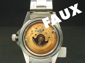Contrefaçon : clibre Rolex Submariner (copie ETA) Contrefaçon : clibre Rolex Submariner (copie ETA)