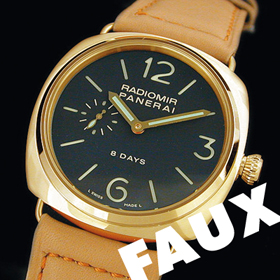 Contrefaçon de montre Panerai 8 Days. Contrefaçon de montre Panerai 8 Days.