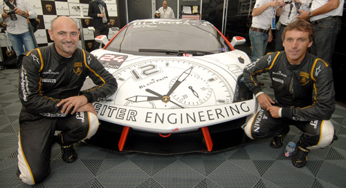 blancpain, lamborghini, lamborghini blancpain, super trofeo, super trofeo norisring,Lamborghini Blancpain Super Trofeo,Chronographe Super Trofeo,Marc a. Hayek, montre homme,montre de luxe