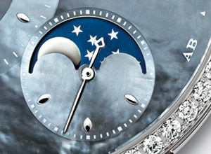 montre a. lange sohne,a. lange sohne little lange moonphase 1,a. lange sohne little moonphase,a. lange sohne petite phase de lune, a. lange sohne femme, montre femme,montre de luxe