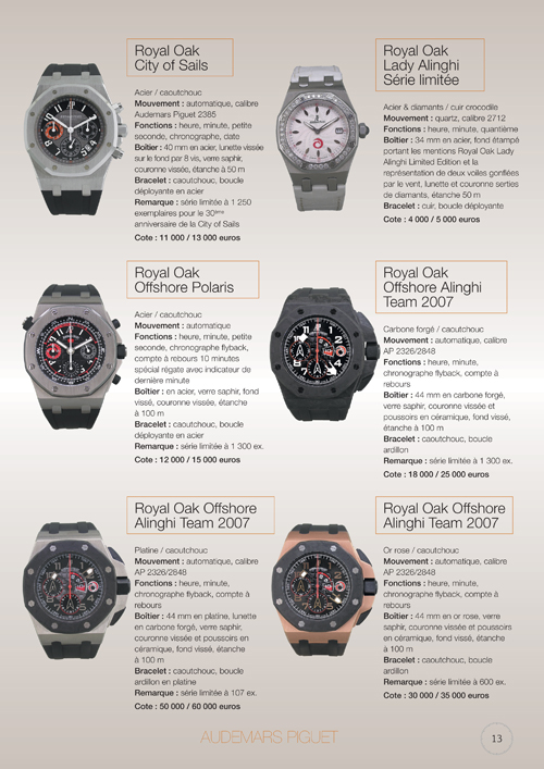 Nouvelle édition 2010 de "La Cote des montres" de MMC