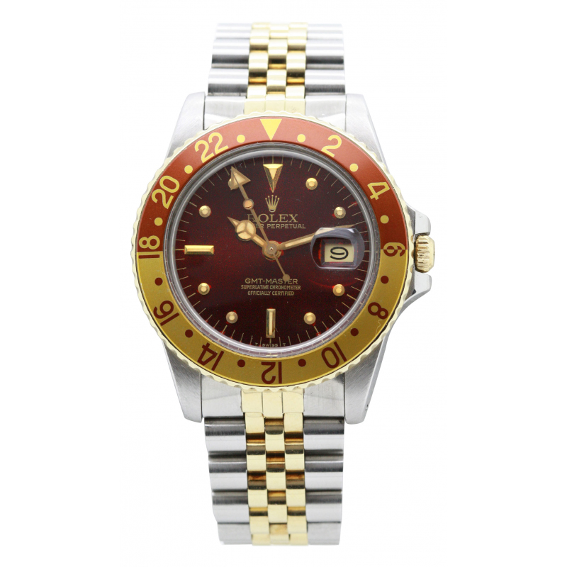 Rolex GMT Master "Root Beer" 16753 occasion Rolex GMT Master "Root Beer" 16753 occasion
