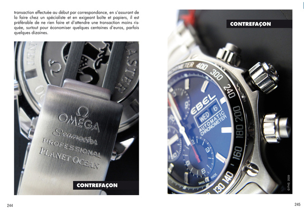 Vraies et fausses montres - Tome 2 en trois langues - sortie Baselworld 2010 chez Watchprint