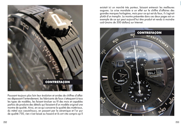 Vraies et fausses montres - Tome 2 en trois langues - sortie Baselworld 2010 chez Watchprint