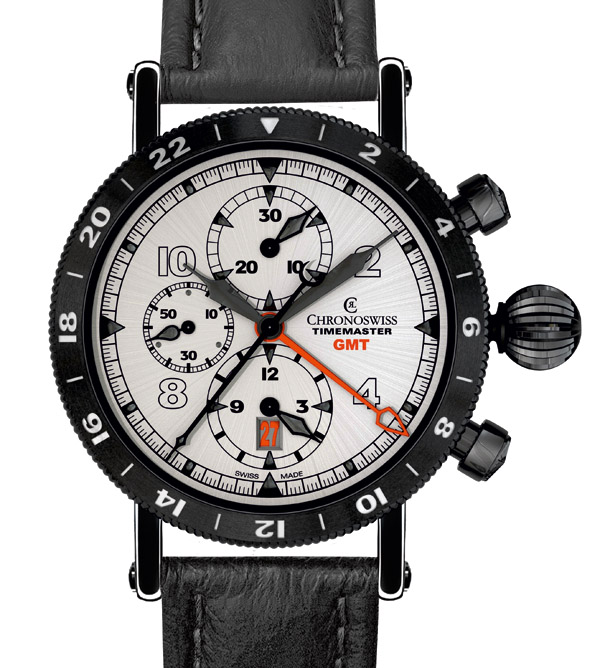 Chronoswiss Timemaster Chronograph GMT avec second fuseau horaire Chronoswiss Timemaster Chronograph GMT avec second fuseau horaire