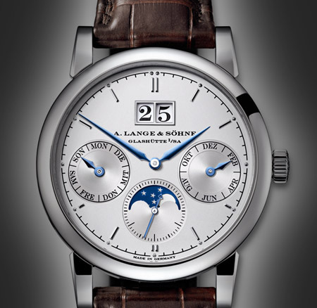 A. LANGE SÖHNE SAXONIA CALENDRIER ANNUEL