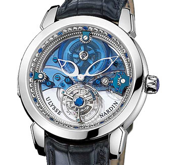 ULYSSE NARDIN ROYAL BLUE TOURBILLON ULYSSE NARDIN ROYAL BLUE TOURBILLON