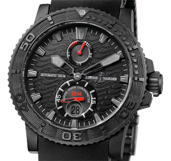 ULYSSE NARDIN MARINE DIVER BLACK OCEAN ULYSSE NARDIN MARINE DIVER BLACK OCEAN