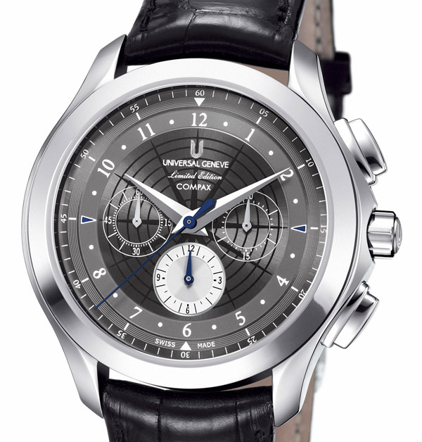 UNIVERSAL COMPAX EDITION LIMITEE : LA NOUVELLE EXCLUSIVITE SIGNEE UNIVERSAL GENEVE UNIVERSAL COMPAX EDITION LIMITEE : LA NOUVELLE EXCLUSIVITE SIGNEE UNIVERSAL GENEVE