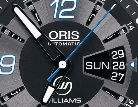 ORIS WILLIAMS F1 TEAM DAY DATE ORIS WILLIAMS F1 TEAM DAY DATE