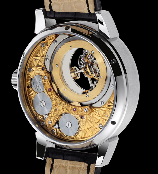 THOMAS PRESCHER TRIPLE AXIS TOURBILLON REGULATOR : LA SEULE ET UNIQUE MONTRE-BRACELET EQUIPEE D'UN TOURBILLON VOLANT TROIS AXES THOMAS PRESCHER TRIPLE AXIS TOURBILLON REGULATOR : LA SEULE ET UNIQUE MONTRE-BRACELET EQUIPEE D'UN TOURBILLON VOLANT TROIS AXES