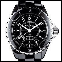 Chanel Chronographe Céramique Noire - Blanche Chanel Chronographe Céramique Noire - Blanche