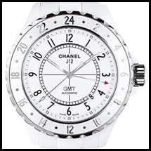 Chanel GMT Céramique Noire - Blanche