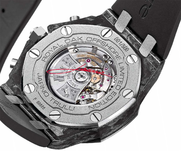 SERIE LIMITEE AUDEMARS PIGUET CHRONOGRAPHE ROYAL OAK OFFSHORE JARNO TRULLI