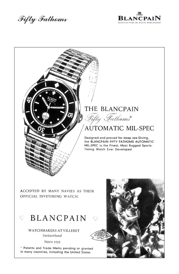 Blancpain Fifty Fathoms - Une exposition dédiée aux collectionneurs et passionnés Blancpain Fifty Fathoms - Une exposition dédiée aux collectionneurs et passionnés