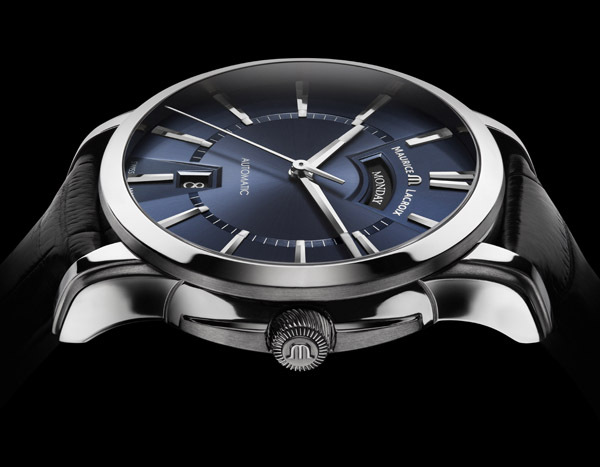 Maurice Lacroix Pontos Jours Date. Bleu. Pur. Solaire. Maurice Lacroix Pontos Jours Date. Bleu. Pur. Solaire.
