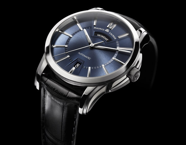 Maurice Lacroix Pontos Jours Date. Bleu. Pur. Solaire.