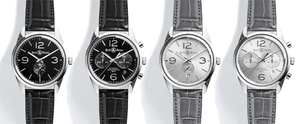 BELL & ROSS BR 123 & BR 126 OFFICER, Dernières nées de la COLLECTION VINTAGE