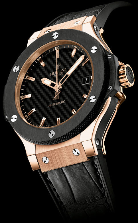 HUBLOT BIG BANG GOLD 38 mm AUTOMATIC - Céramique HUBLOT BIG BANG GOLD 38 mm AUTOMATIC - Céramique