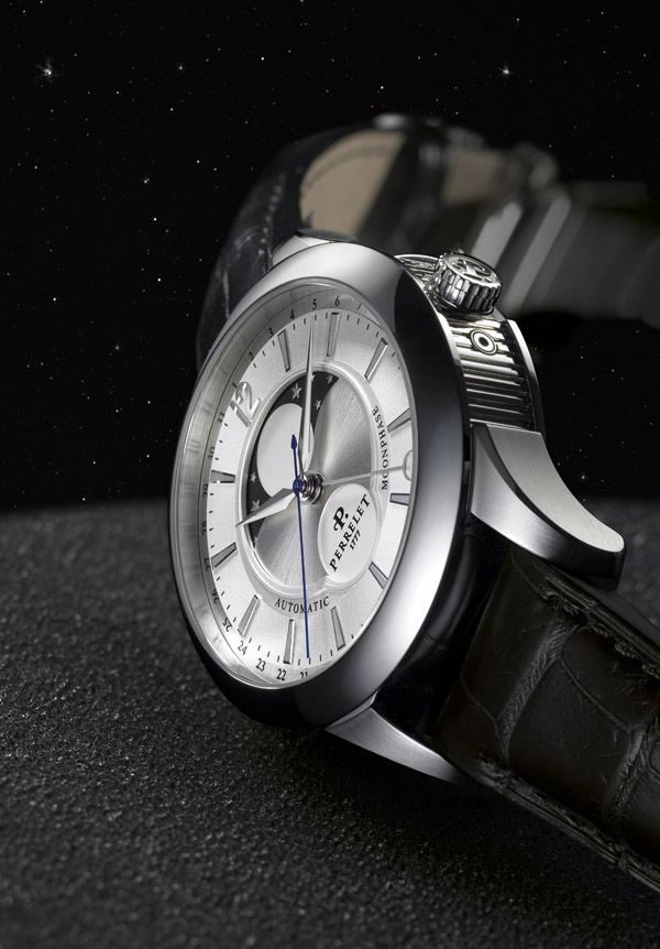 Montre Perrelet Grande Phase de Lune Centrale Montre Perrelet Grande Phase de Lune Centrale