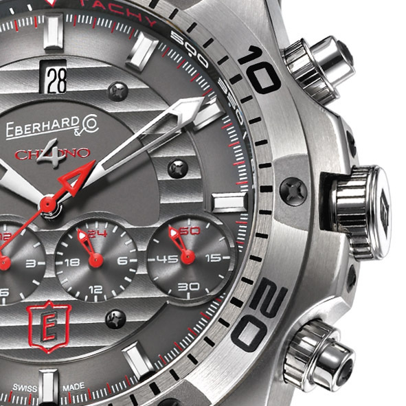 Montre EBERHARD and CO Chrono 4 Géant Edition limitée titane Montre EBERHARD and CO Chrono 4 Géant Edition limitée titane
