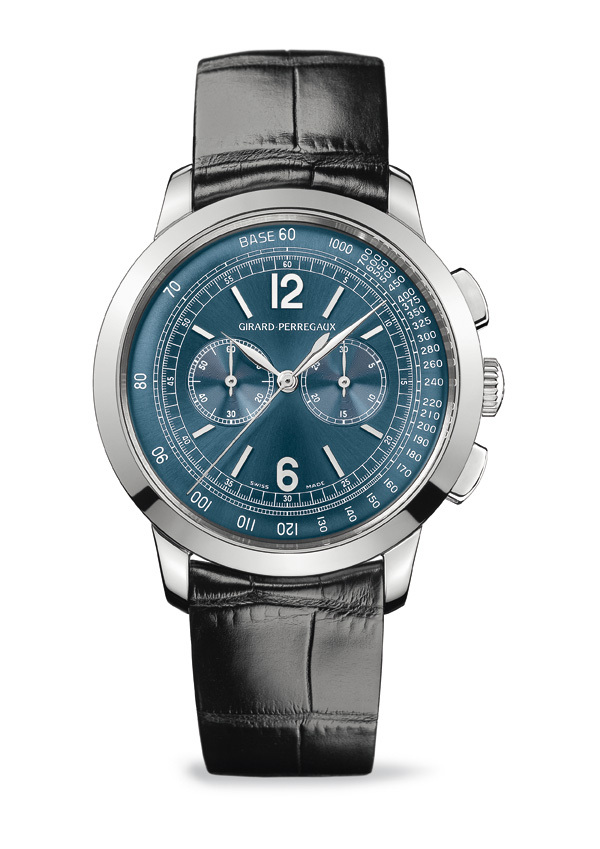 GIRARD-PERREGAUX 1966 CHRONOGRAPHE CADRAN BLEU GIRARD-PERREGAUX 1966 CHRONOGRAPHE CADRAN BLEU