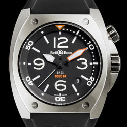 PRIX DU NEUF BELL & ROSS BR02 STEEL