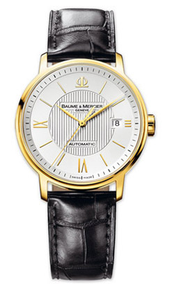 PRIX DU NEUF BAUME ET MERCIER CLASSIMA EXECUTIVE OR JAUNE