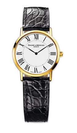 PRIX DU NEUF BAUME ET MERCIER CLASSIMA EXECUTIVE OR JAUNE