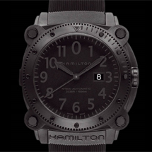 Prix du neuf et tarifs des montres Hamilton Kakhi - Navy